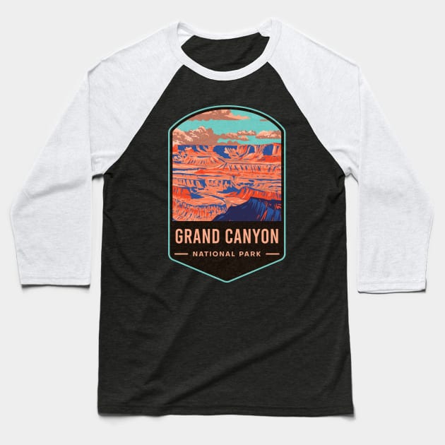 Grand Canyon National Park Baseball T-Shirt by JordanHolmes